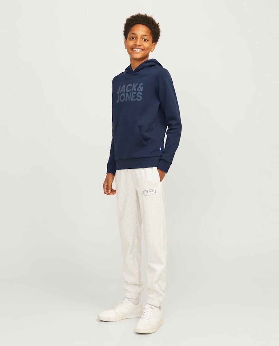 Sudadera de niño en negro con capucha - Jack & Jones - Azul marino Azul marino-4