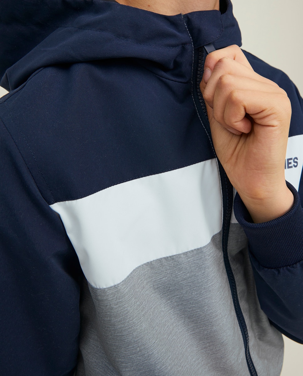 Parka ligeira Jack & Jones Azul-4