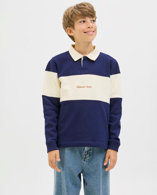 Imagem 0 de Sweatshirt com Colarinho de Polo