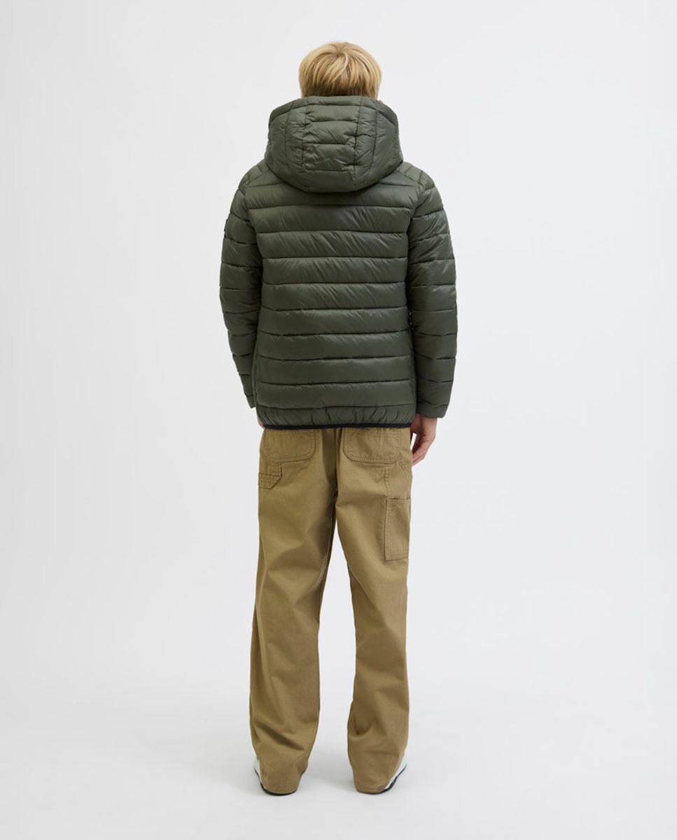Blusão acolchoado com capuz Jack & Jones Verde-2