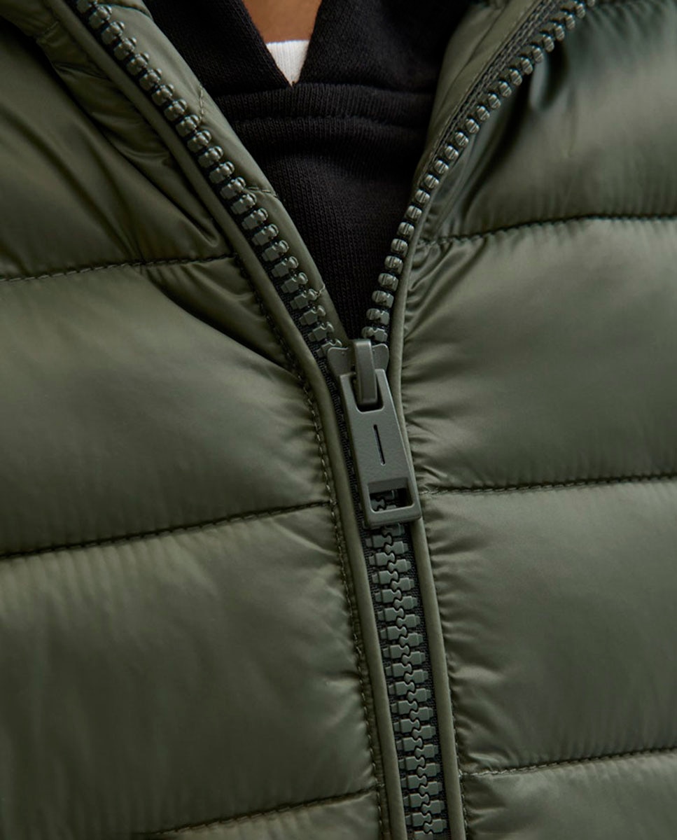 Blusão acolchoado com capuz Jack & Jones Verde-5
