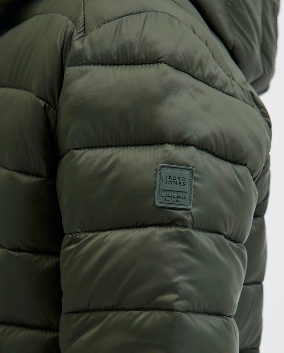 Blusão acolchoado com capuz Jack & Jones Verde-6