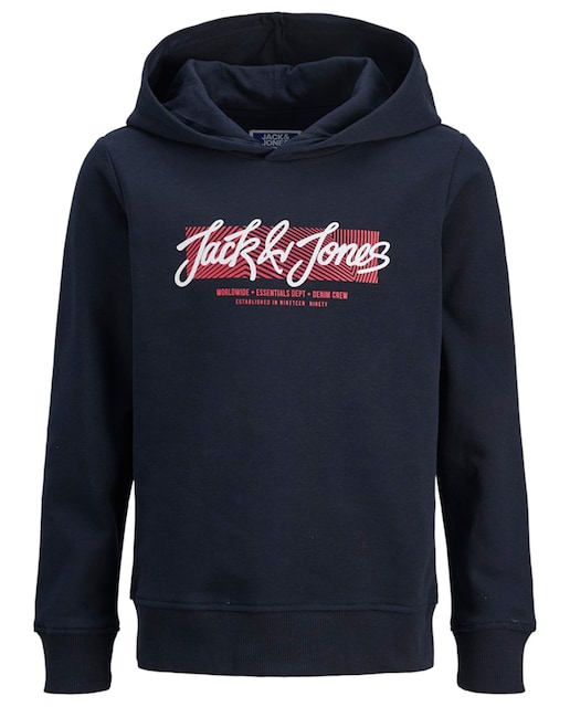 Imagen 0 de Sudadera de niño con capucha y print frontal