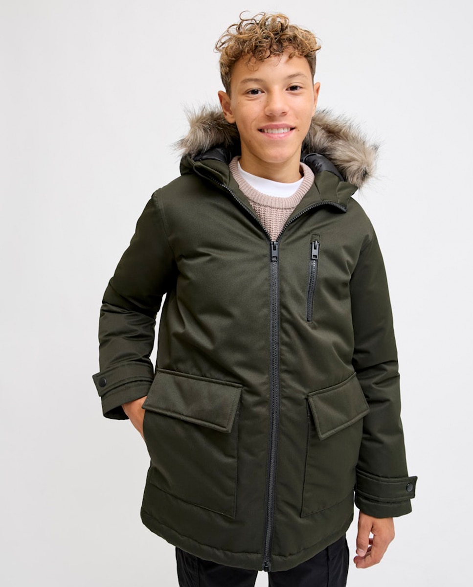 Parka com capuz Jack & Jones Verde-6