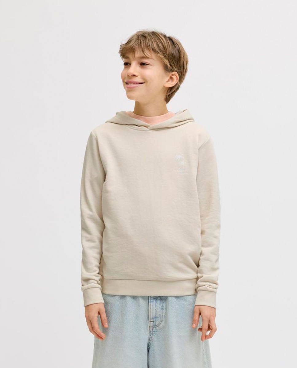 Imagem 0 de Sweatshirt com Capuz e Estampado Lateral Pequeno