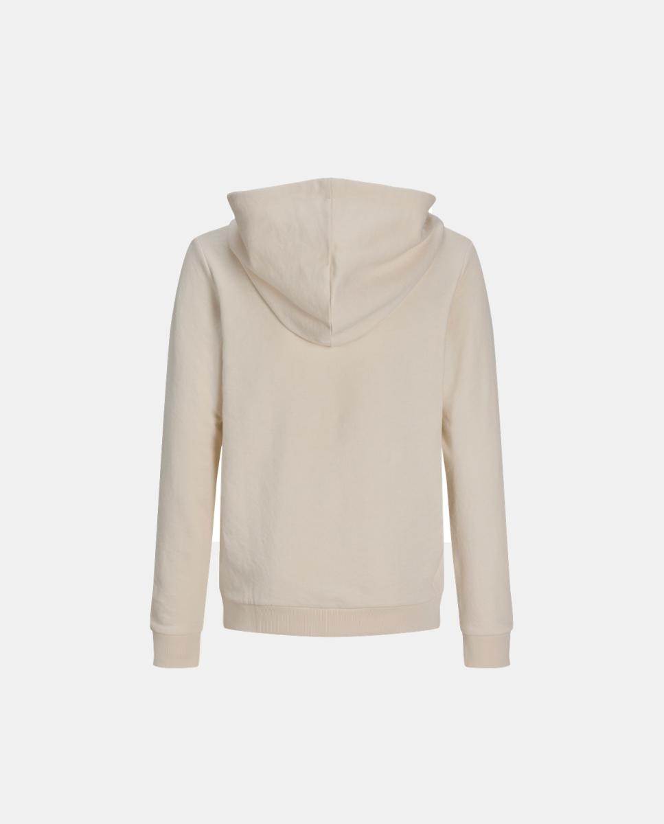 Sweatshirt com Capuz e Estampado Lateral Pequeno Jack & Jones Branco-5