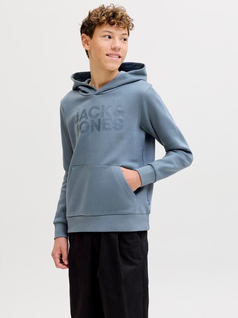 Imagem 0 de Sweatshirt preta de menino com capuz