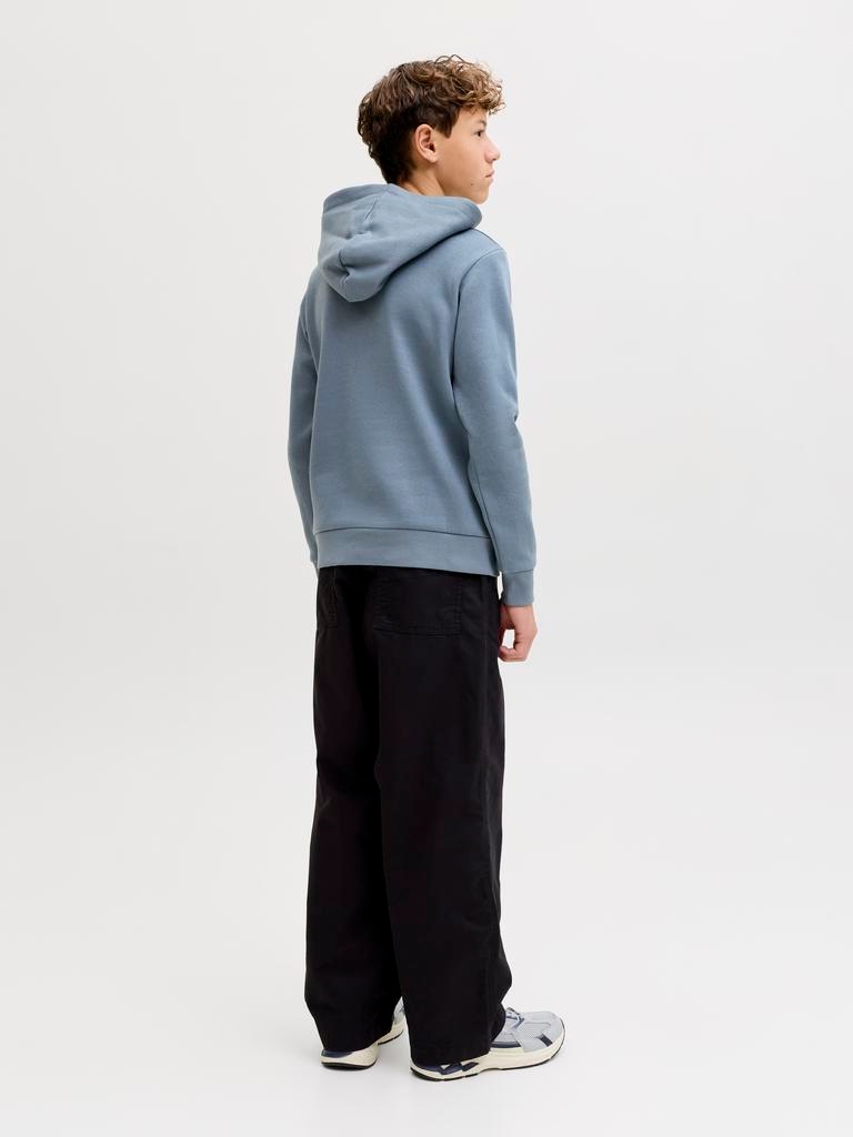 Sweatshirt preta de menino com capuz Jack & Jones Azul-2