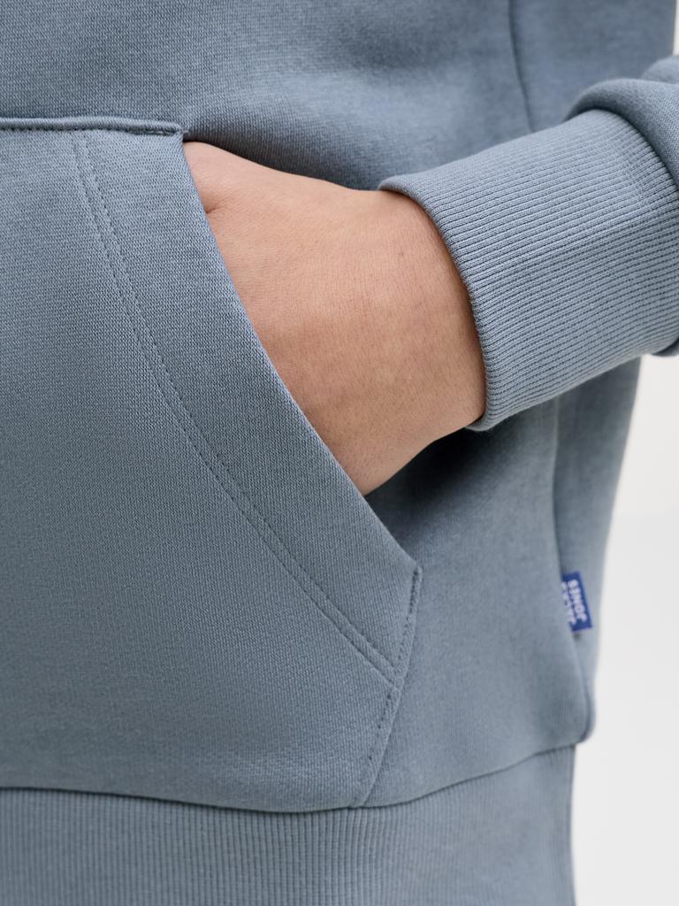 Sweatshirt preta de menino com capuz Jack & Jones Azul-4