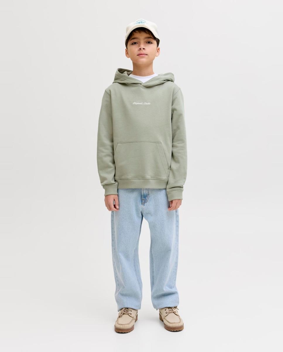 Imagem 0 de Sweatshirt com capuz e logótipo à frente