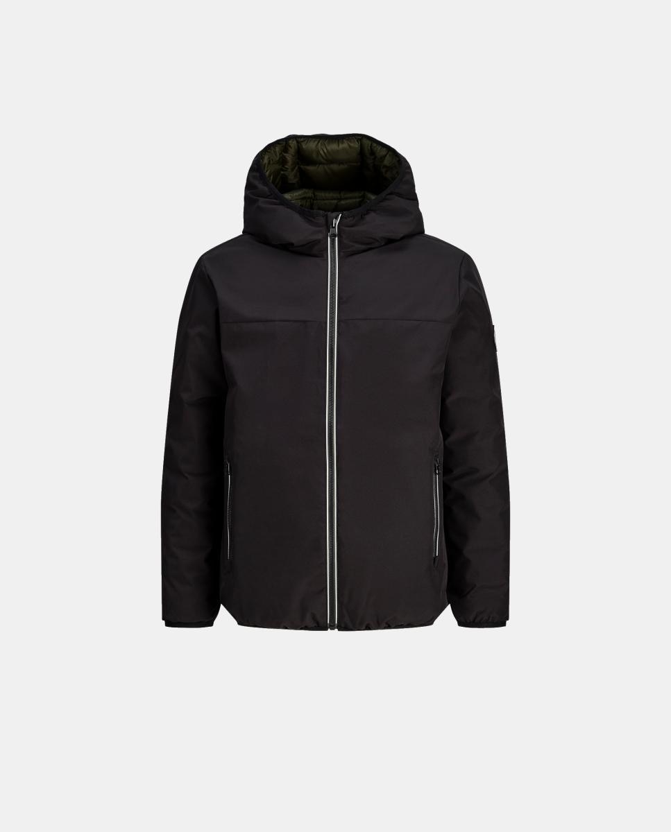 Plumífero reversible de niño con capucha - Jack & Jones - Negro Negro-8