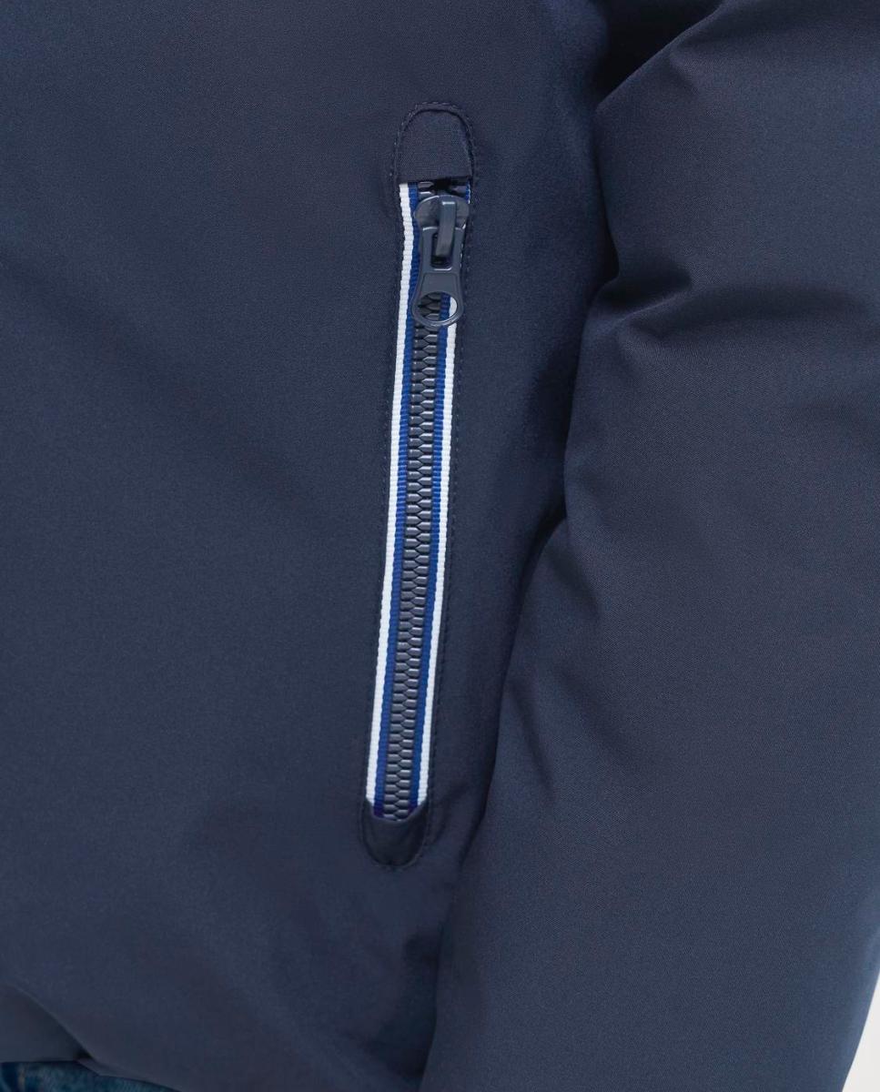 Plumífero reversible de niño con capucha - Jack & Jones - Azul marino Azul marino-6