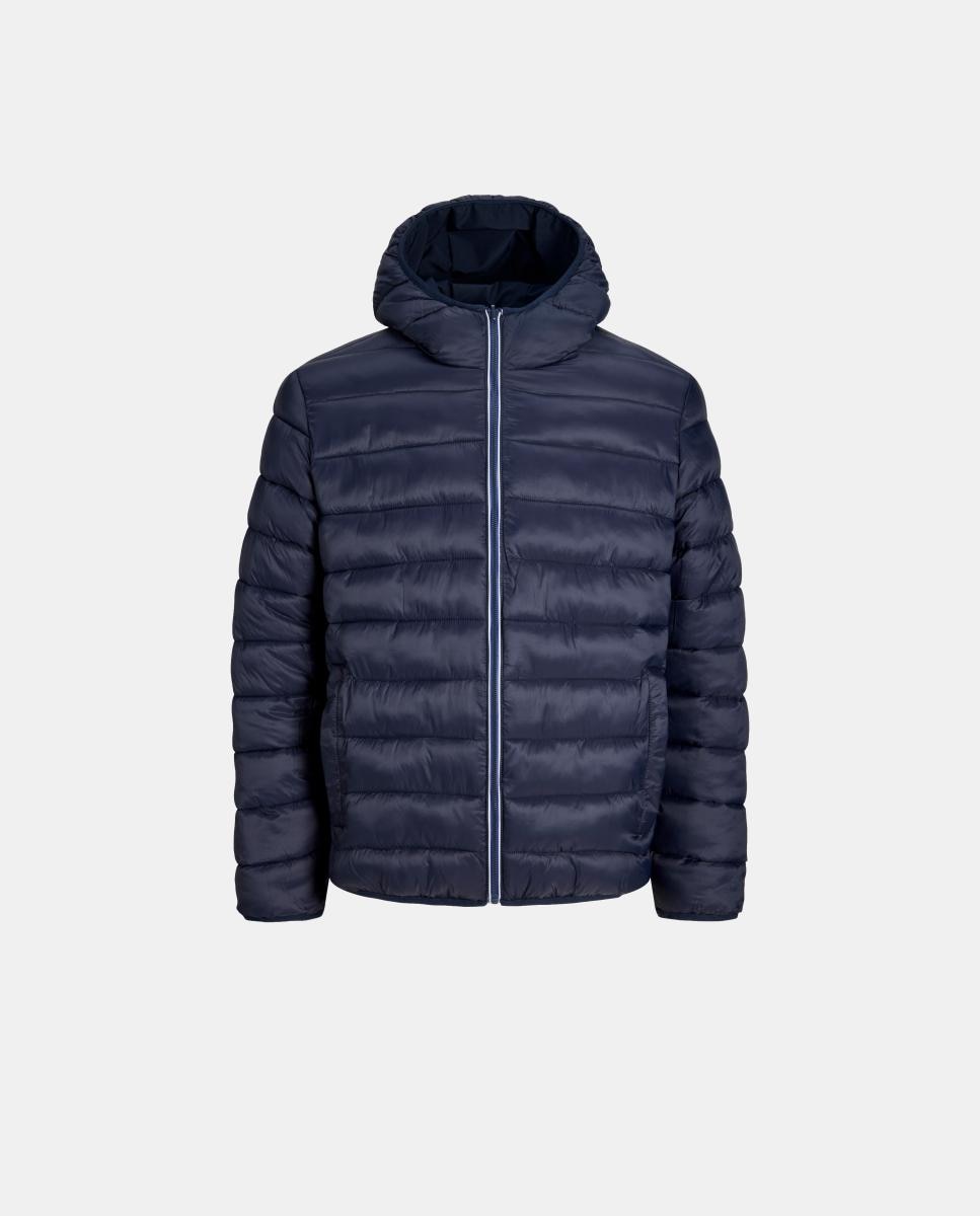 Plumífero reversible de niño con capucha - Jack & Jones - Azul marino Azul marino-7