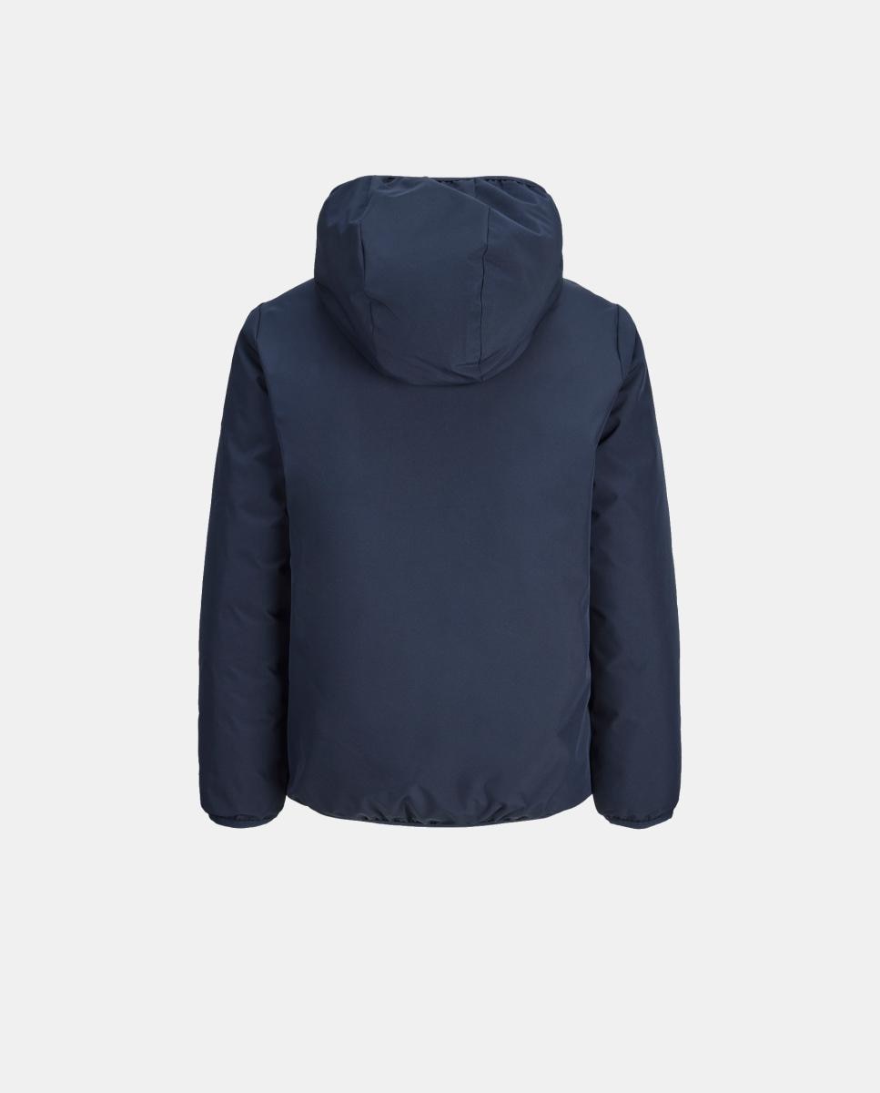 Plumífero reversible de niño con capucha - Jack & Jones - Azul marino Azul marino-9