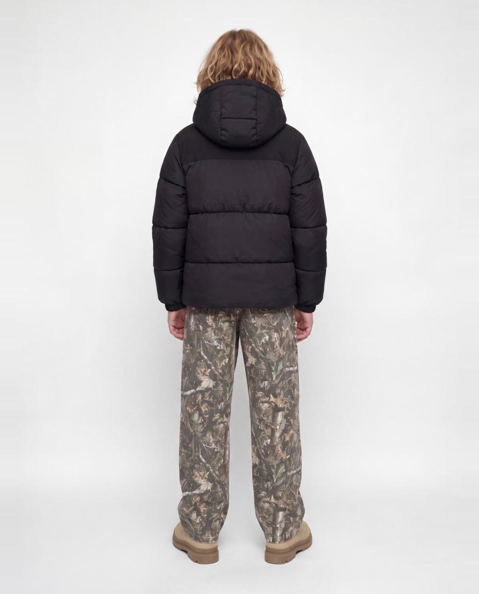 Plumifero de niño con capucha - Jack & Jones - Negro Negro-2