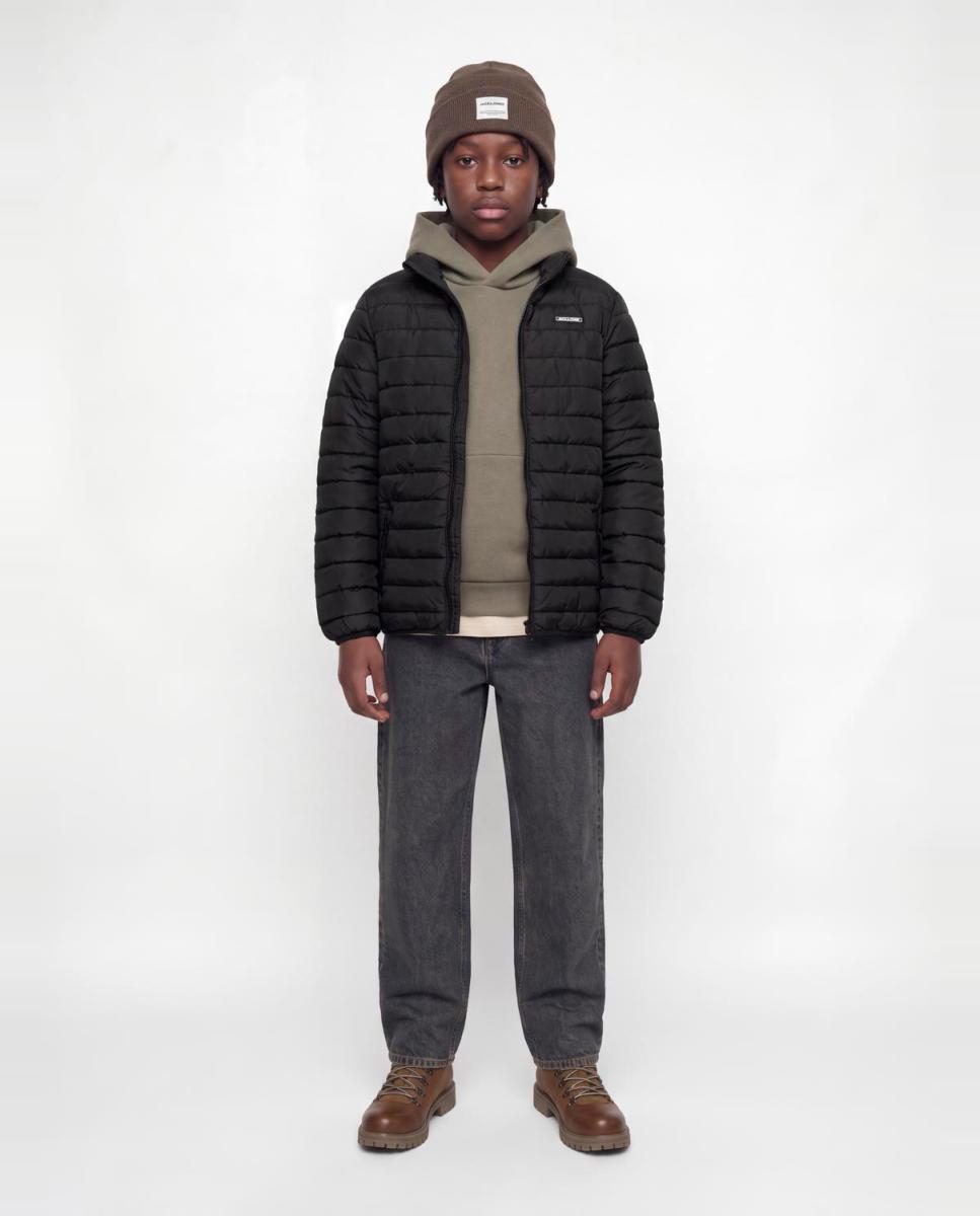 Plumifero de niño sin capucha - Jack & Jones - Negro Negro-3