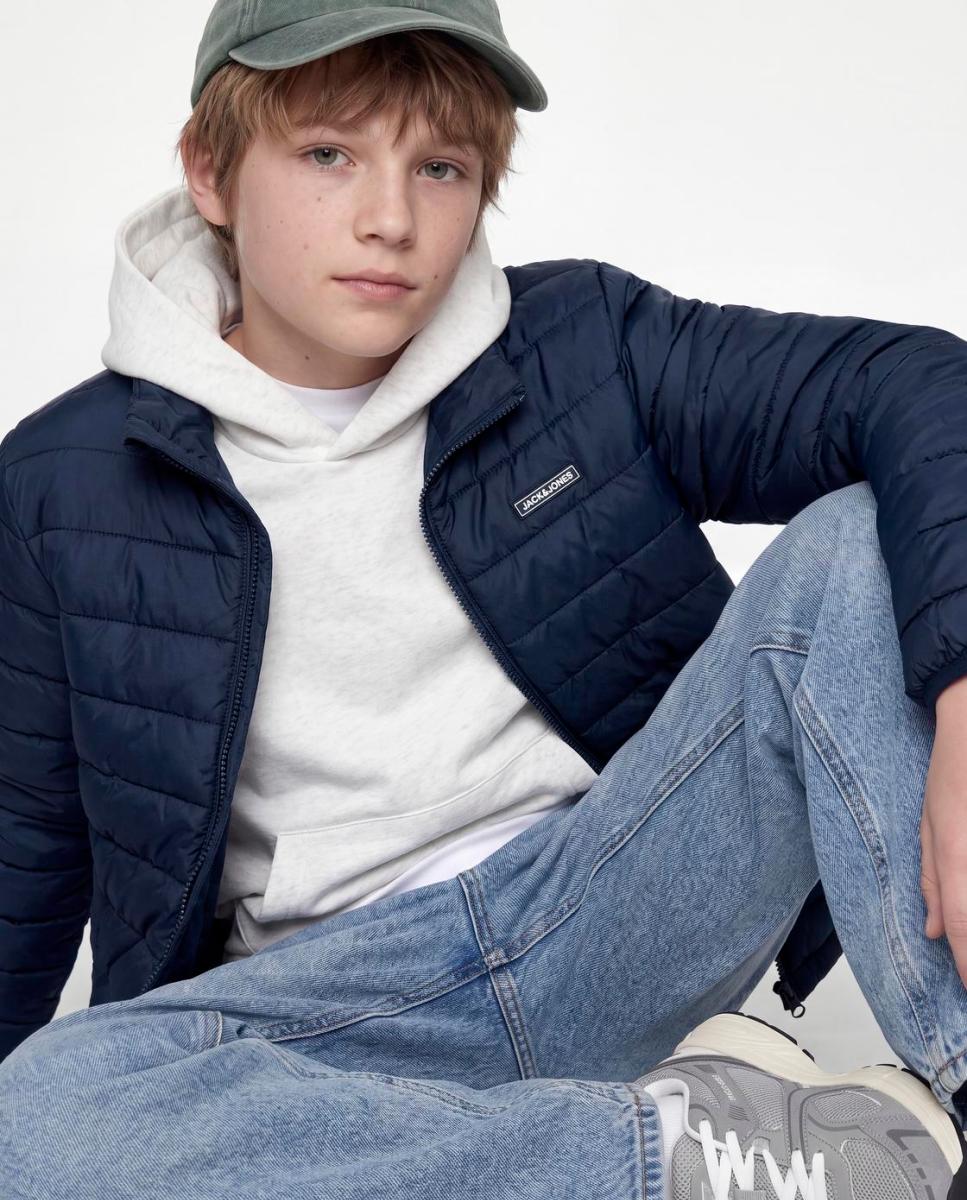 Plumifero de niño sin capucha - Jack & Jones - Azul marino Azul marino-2