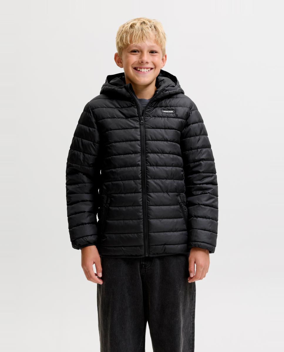Plumifero de niño con capucha - Jack & Jones - Negro Negro-1