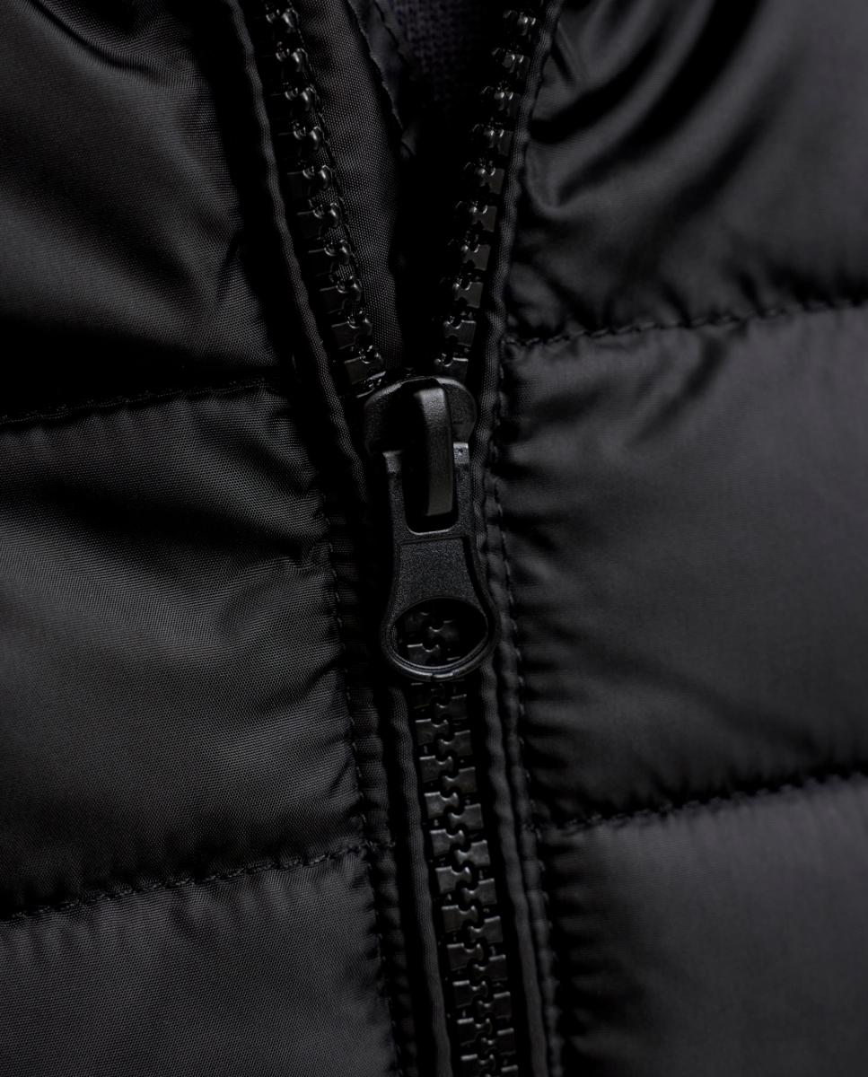 Plumifero de niño con capucha - Jack & Jones - Negro Negro-4