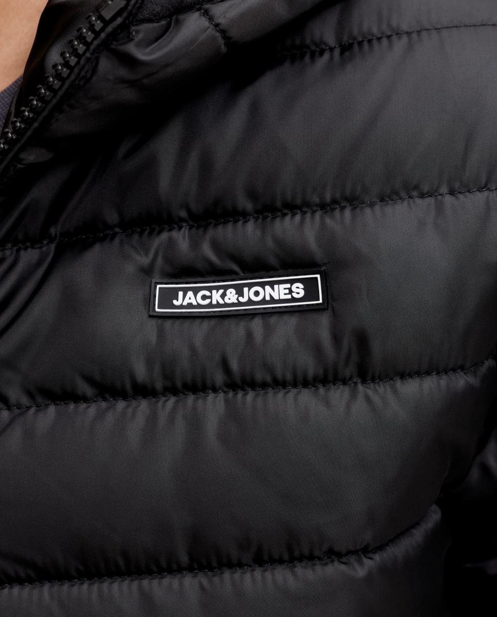 Plumifero de niño con capucha - Jack & Jones - Negro Negro-5