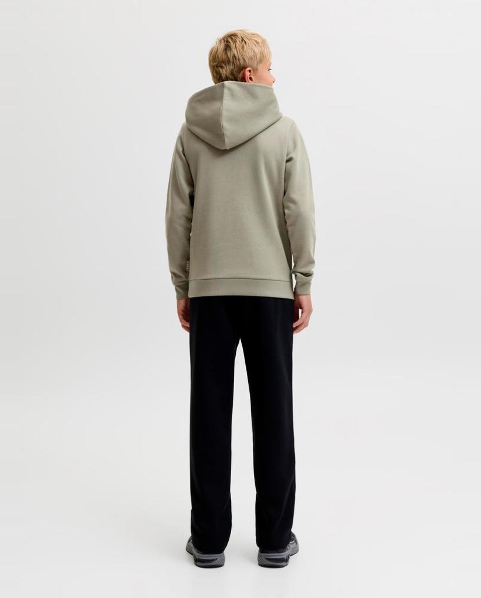 Sudadera de niño con capucha y print frontal - Jack & Jones - Verde claro Verde claro-3