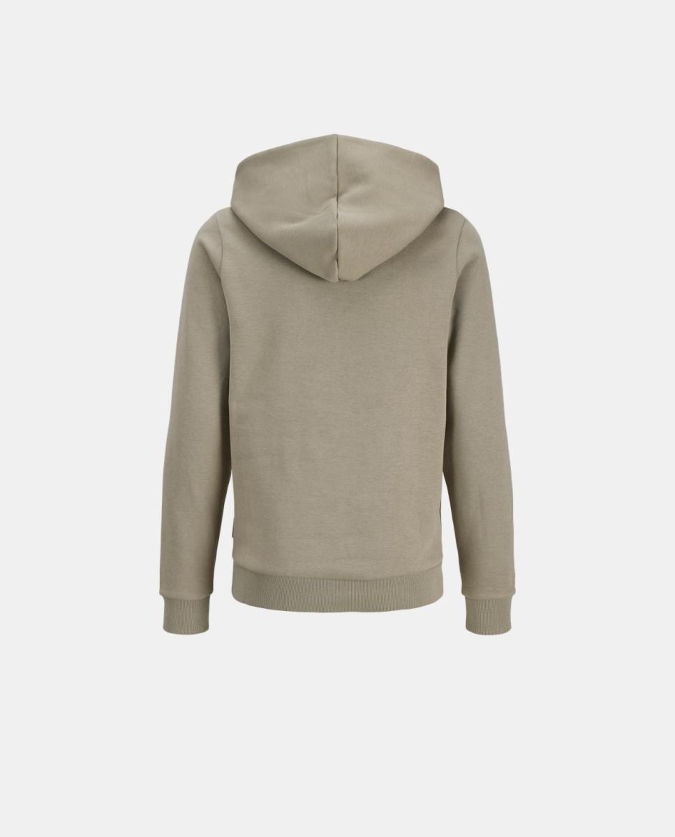Sudadera de niño con capucha y print frontal - Jack & Jones - Verde claro Verde claro-8