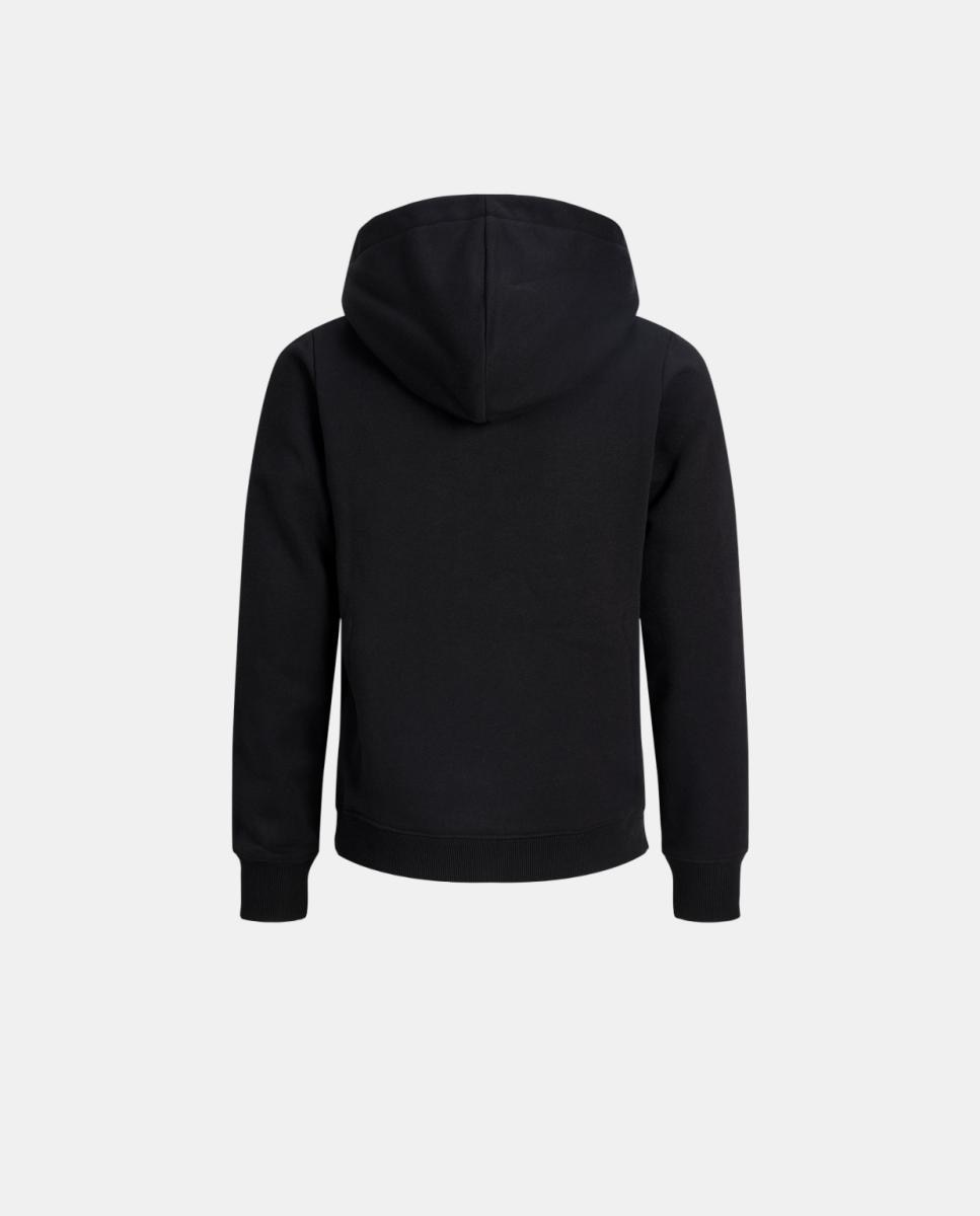 Sudadera de niño con capucha y print frontal - Jack & Jones - Negro Negro-8