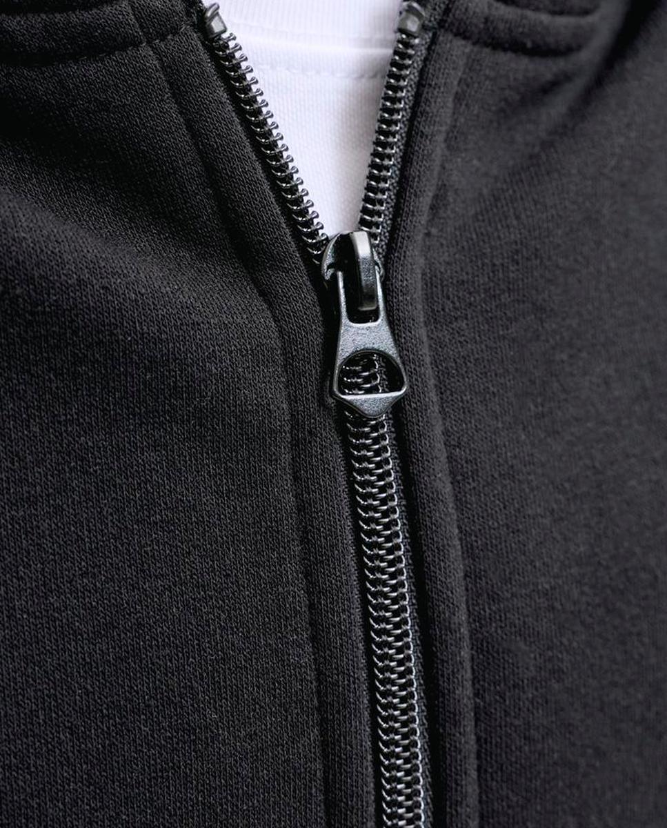 Sudadera de niño con cremallera y capucha - Jack & Jones - Negro Negro-6