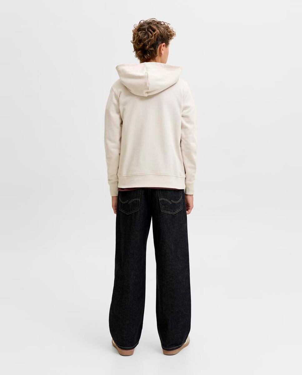 Sudadera de niño con capucha y print frontal - Jack & Jones - Natural Natural-3