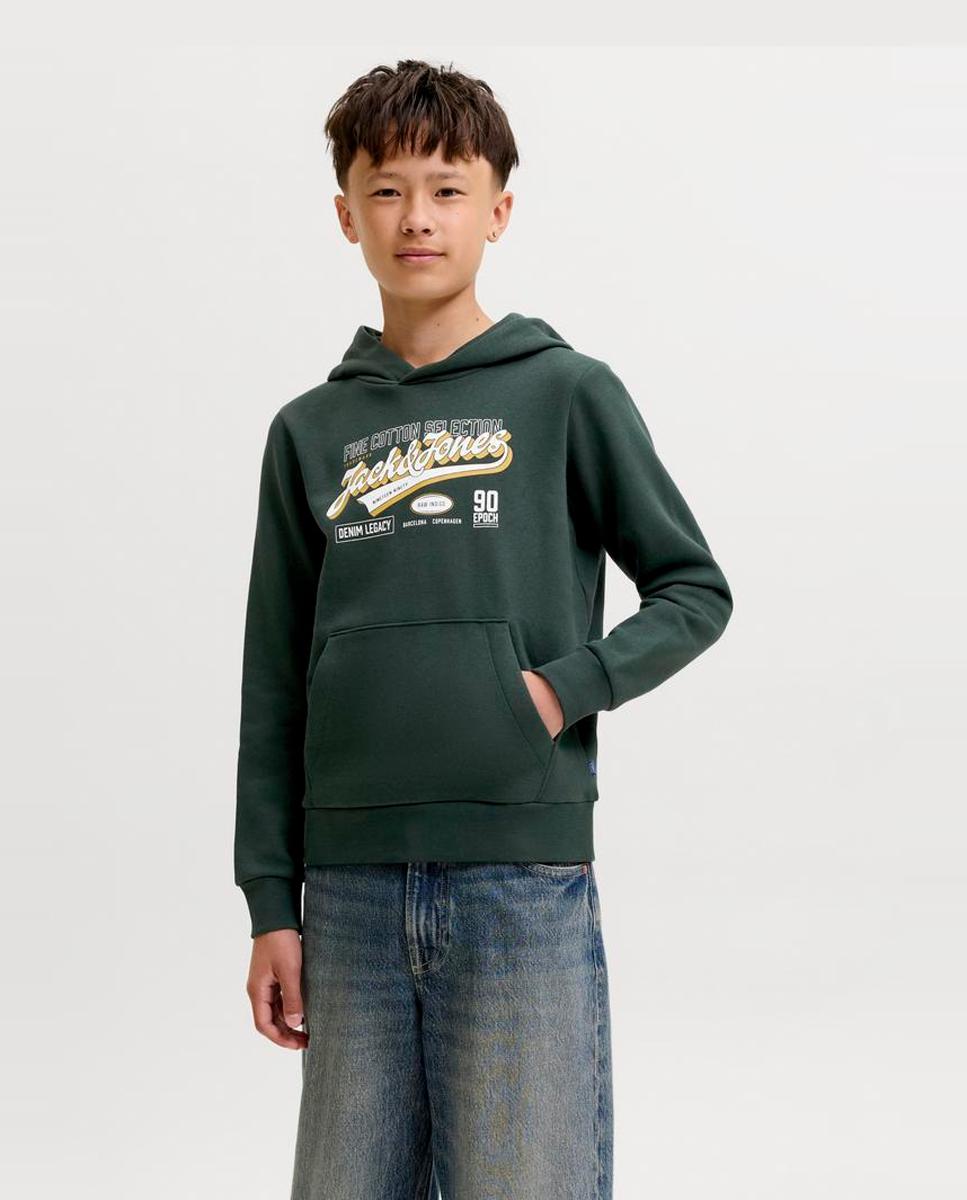 Imagem 0 de Sweatshirt com Capuz e Estampado à Frente