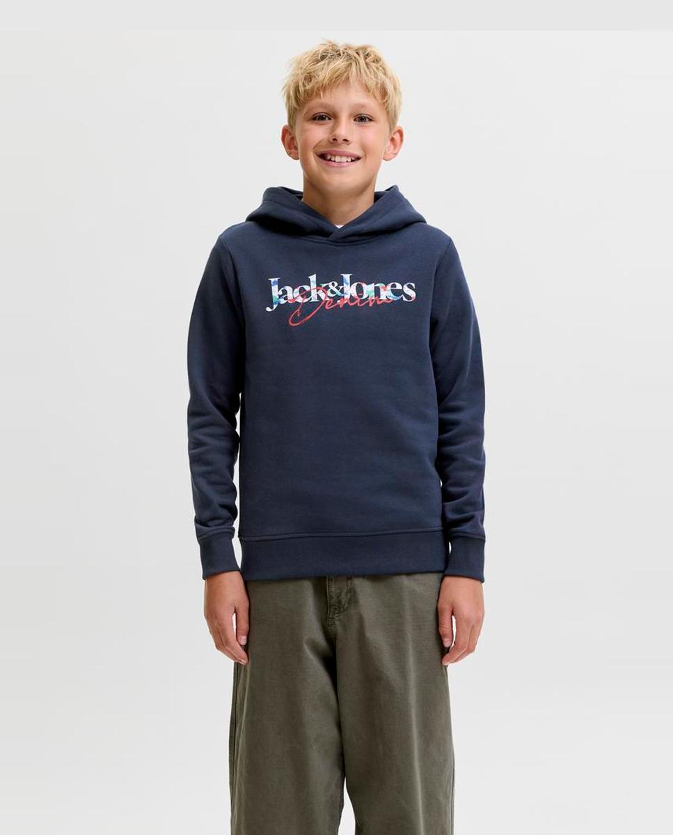 Imagem 0 de Sweatshirt com Capuz e Estampado à Frente