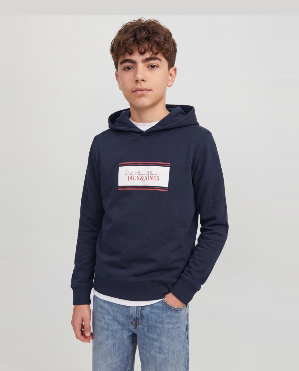Imagem 0 de Sweatshirt com Capuz e Estampado à Frente