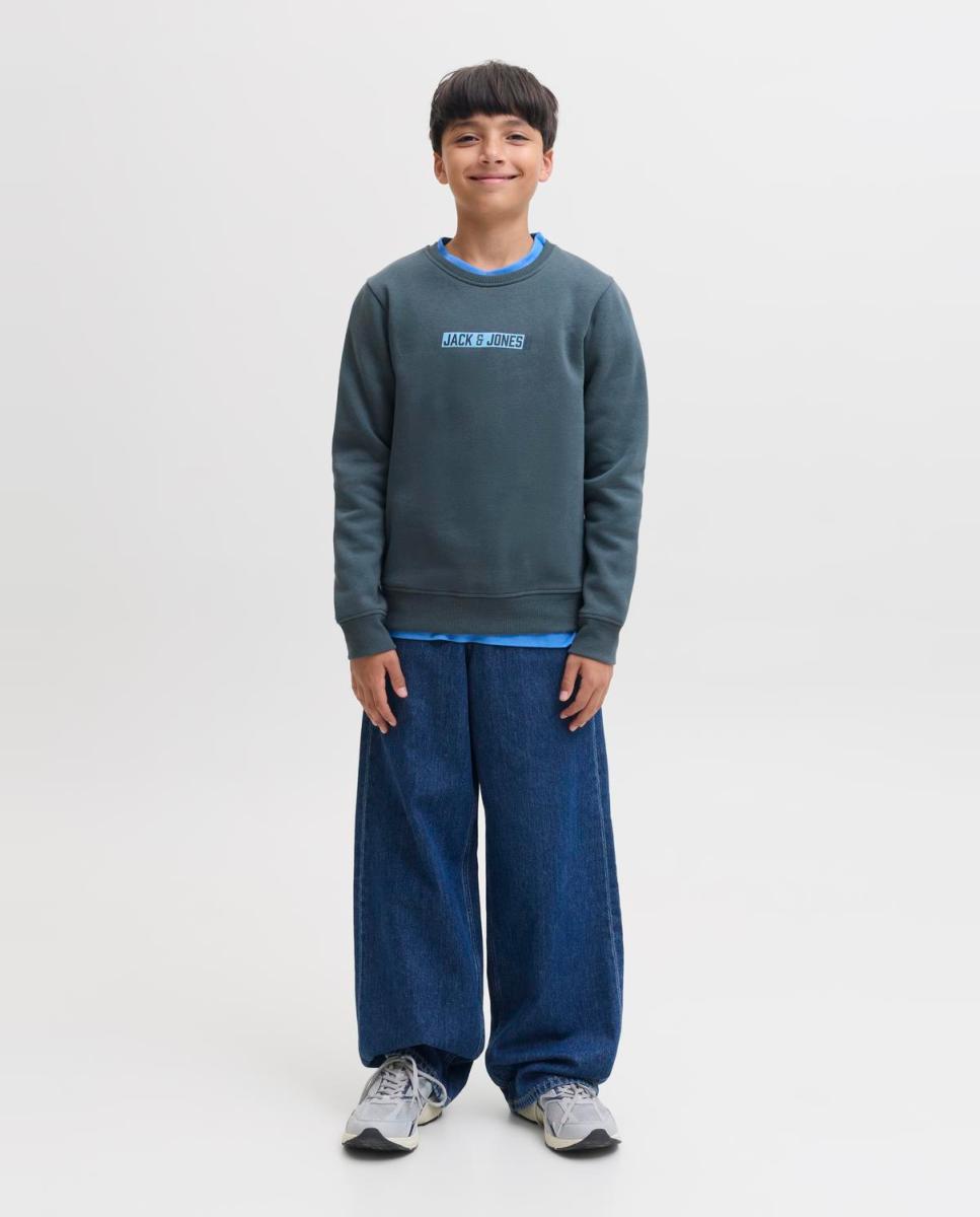 Imagem 0 de Sweatshirt sem Capuz e com Estampado à Frente