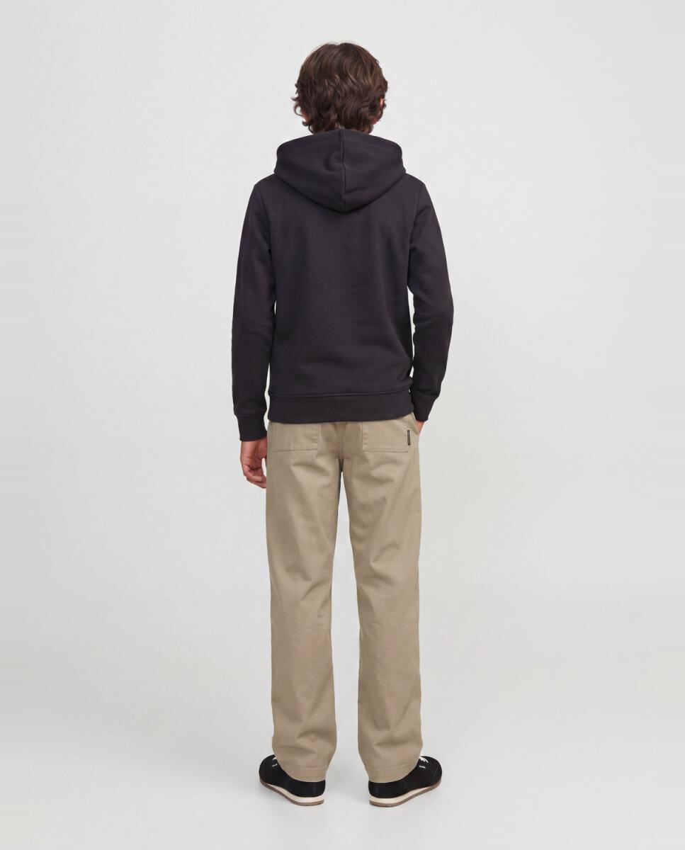Sudadera de niño con capucha y print frontal - Jack & Jones - Negro Negro-2