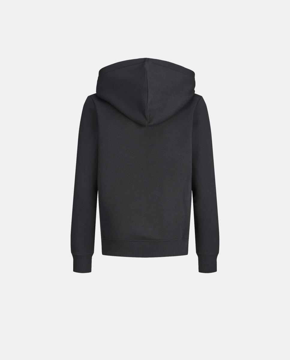 Sudadera de niño con capucha y print frontal - Jack & Jones - Negro Negro-6