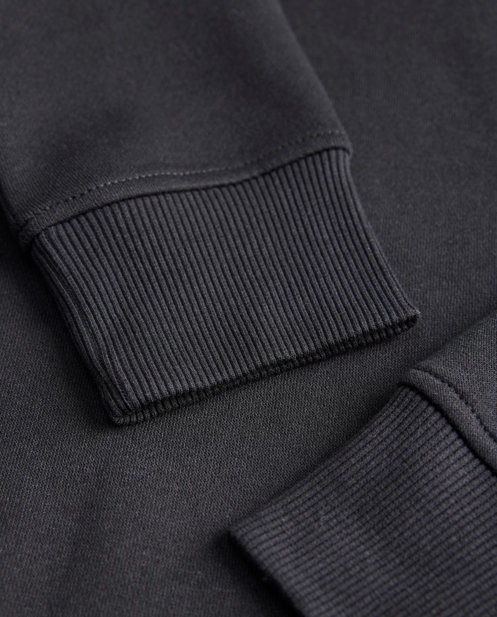 Sudadera de niño con capucha y print frontal - Jack & Jones - Negro Negro-8