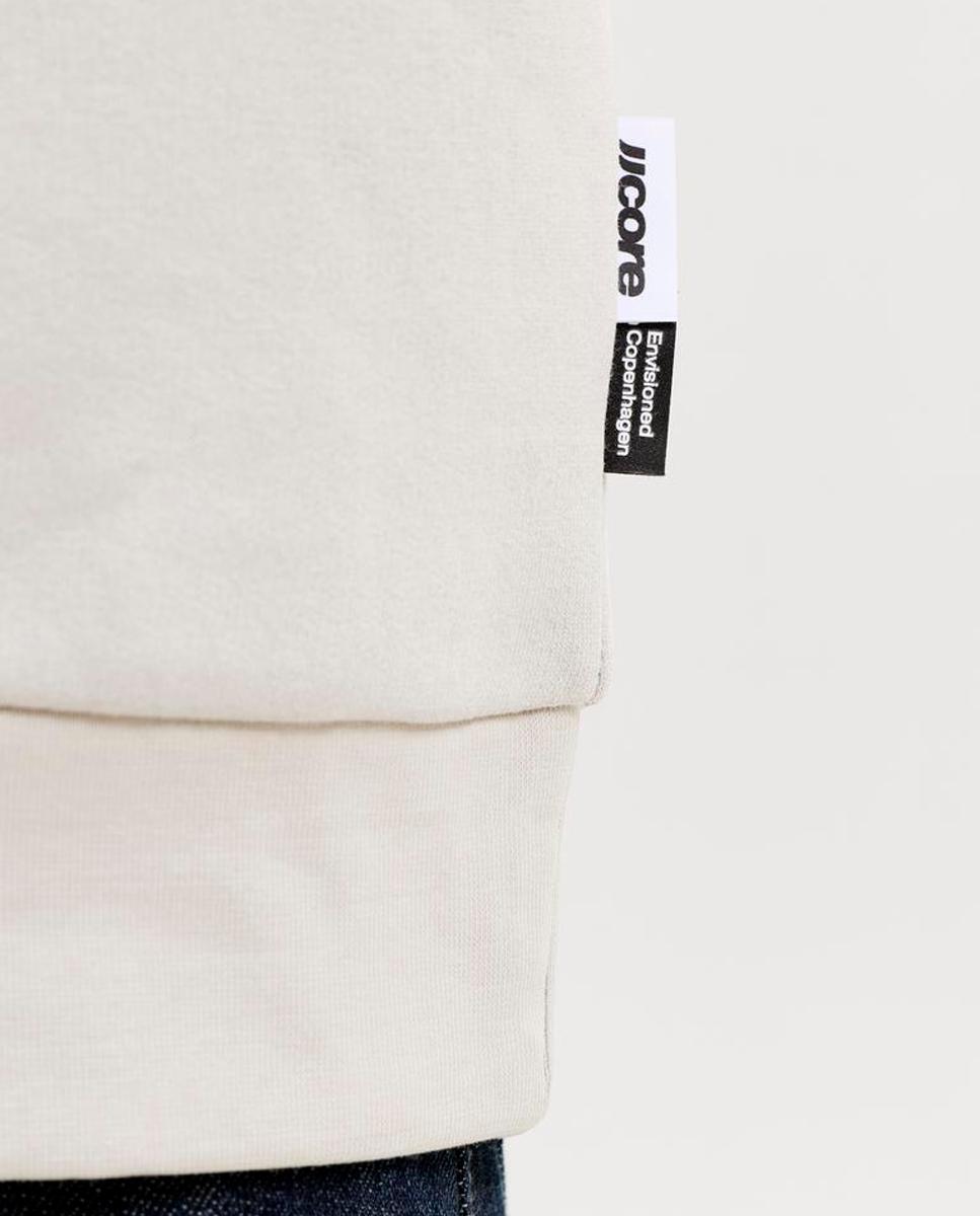 Sudadera de niño sin capucha con print frontal - Jack & Jones - Natural Natural-5