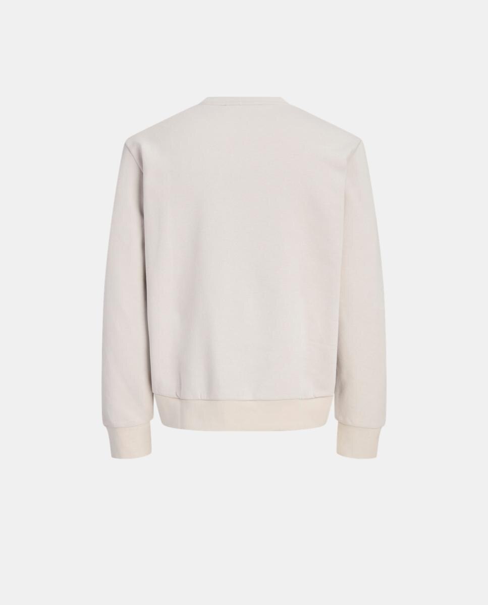 Sudadera de niño sin capucha con print frontal - Jack & Jones - Natural Natural-8