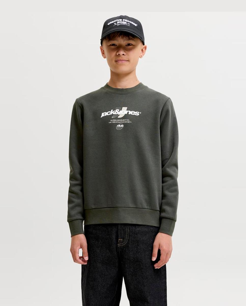 Imagem 0 de Sweatshirt sem Capuz e com Estampado à Frente