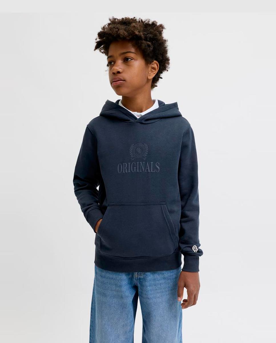 Imagem 0 de Sweatshirt Lisa com Capuz e Estampado a Condizer à Frente
