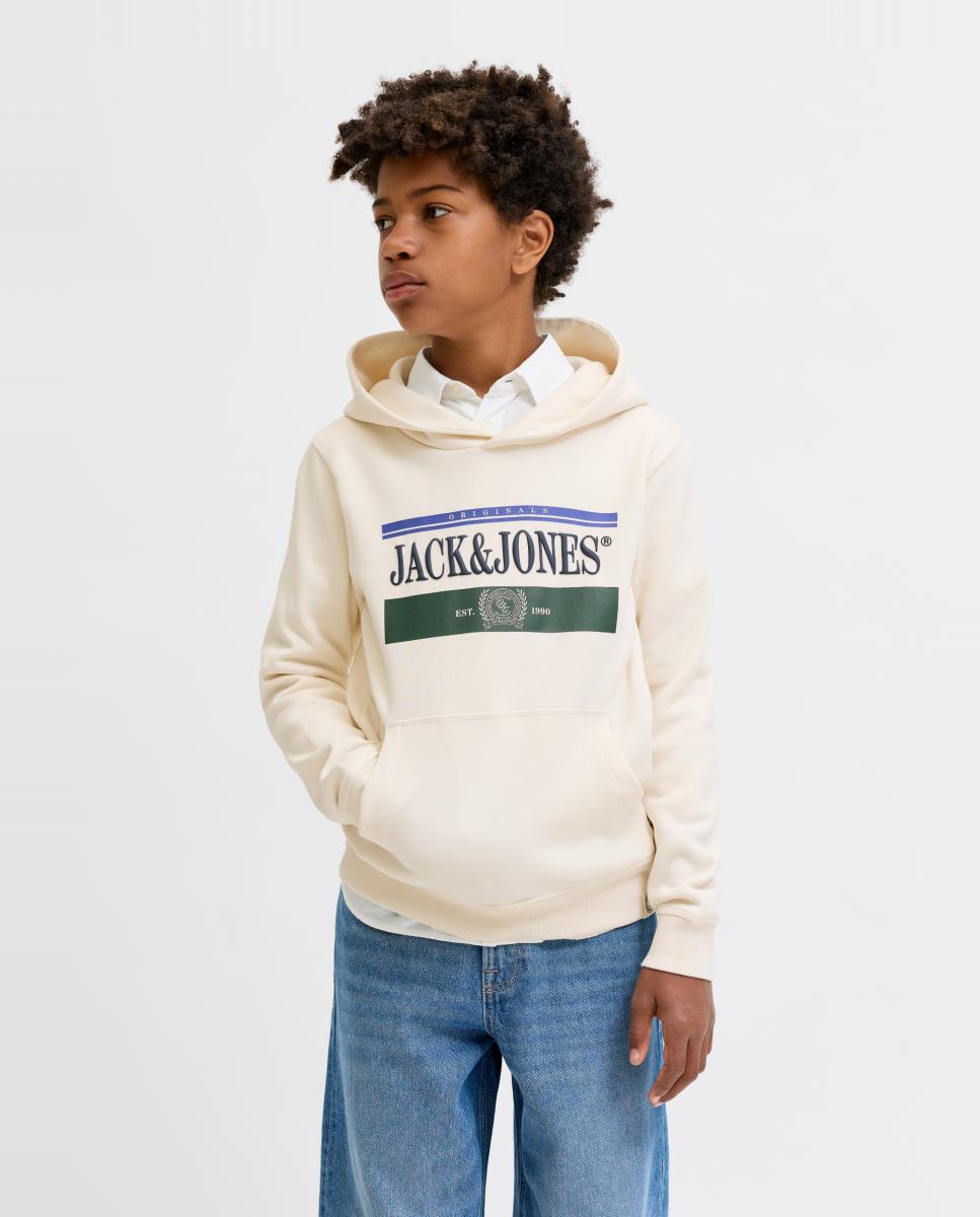 Imagem 0 de Sweatshirt com Capuz e Estampado à Frente