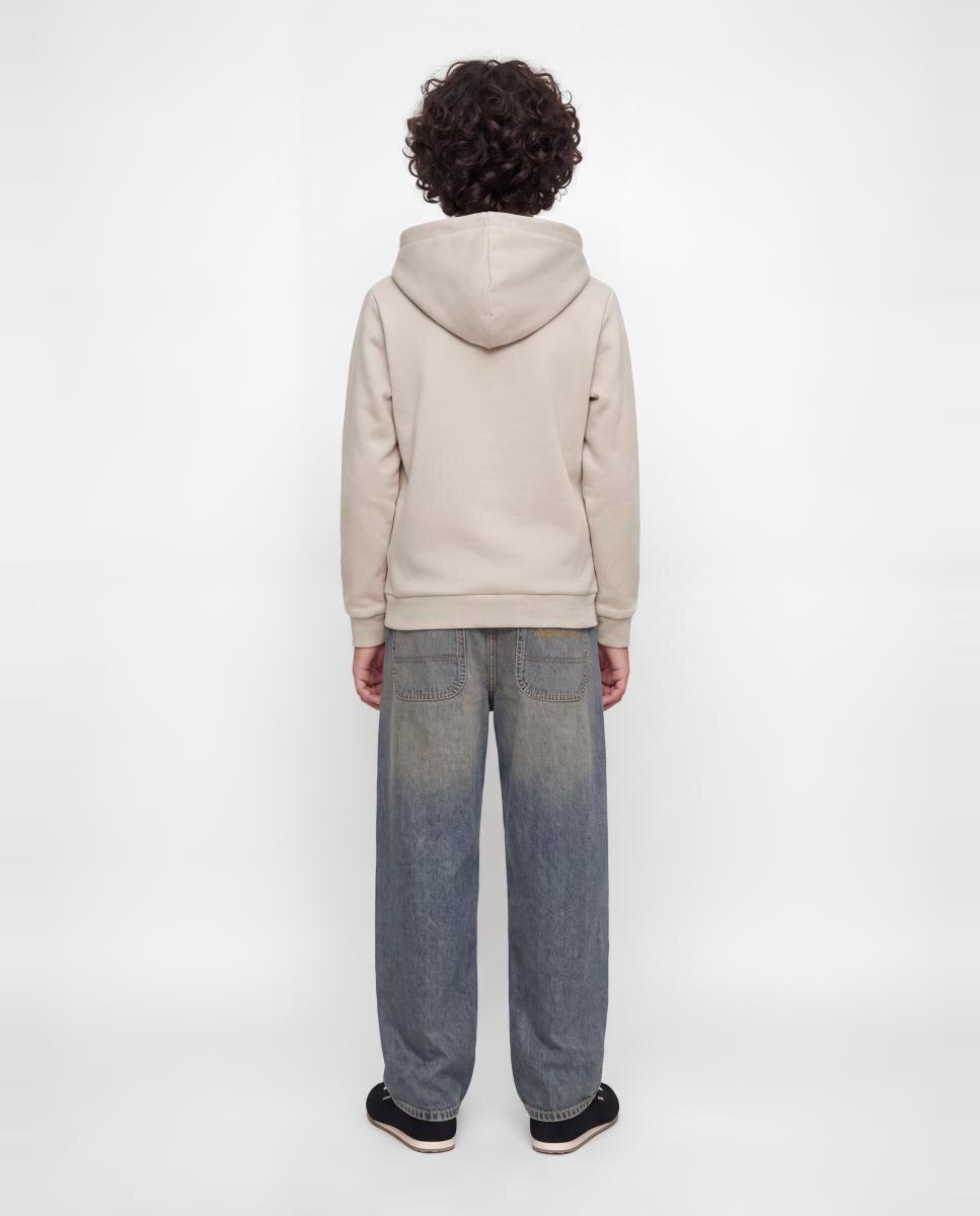 Sudadera de niño con capucha y print frontal - Jack & Jones - Natural Natural-3
