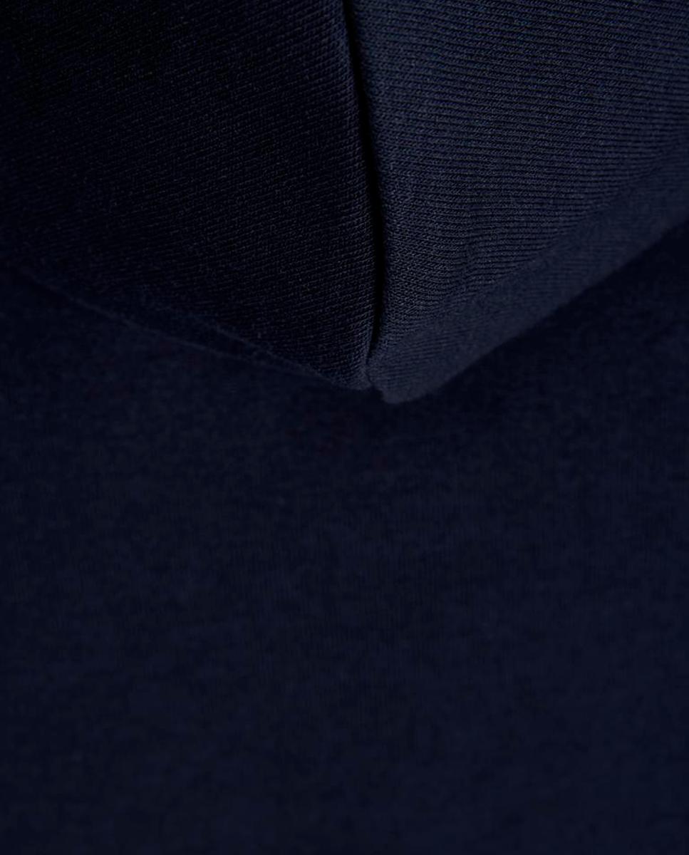 Imagen 7 de Sudadera de niño con capucha y print frontal - Jack & Jones - Azul marino Azul marino