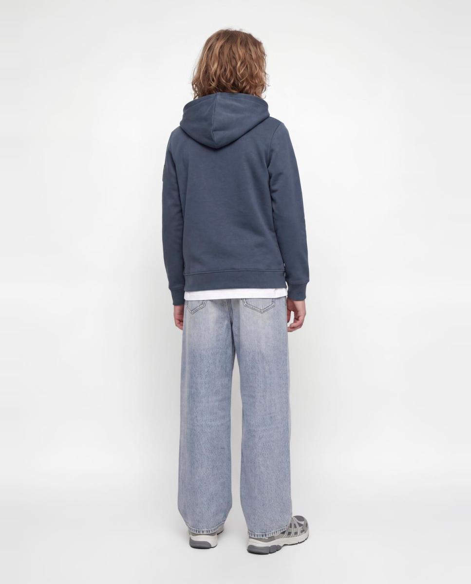 Imagen 2 de Sudadera de niño lisa y con capucha - Jack & Jones - Azul Azul