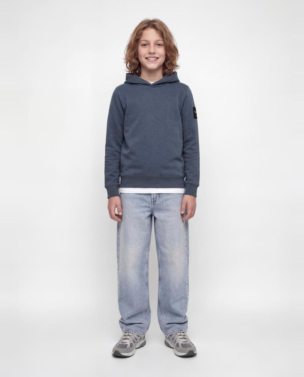 Imagen 3 de Sudadera de niño lisa y con capucha - Jack & Jones - Azul Azul