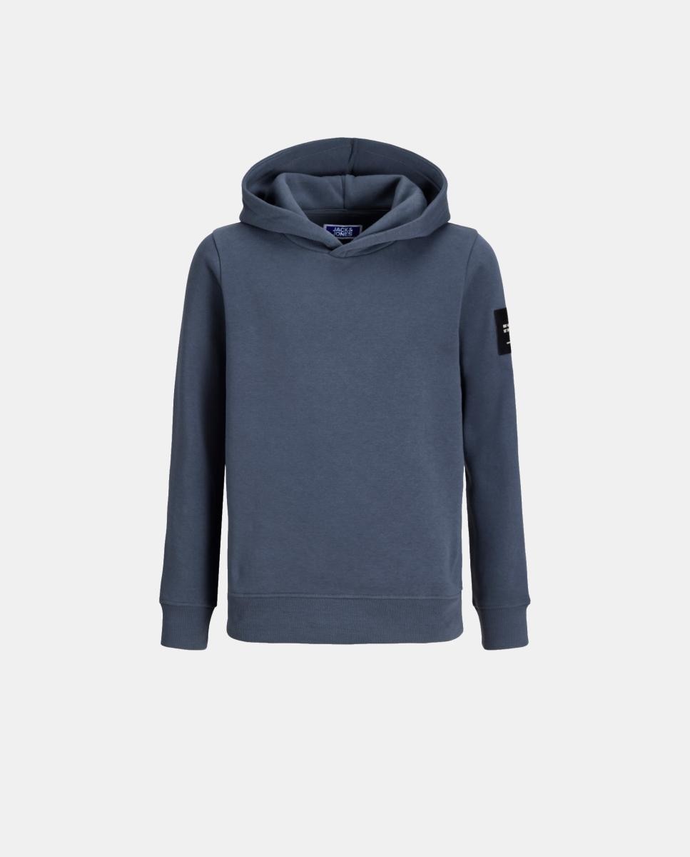 Imagen 5 de Sudadera de niño lisa y con capucha - Jack & Jones - Azul Azul