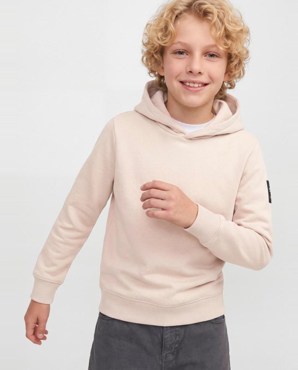 Sweatshirt Lisa com Capuz Natural-3