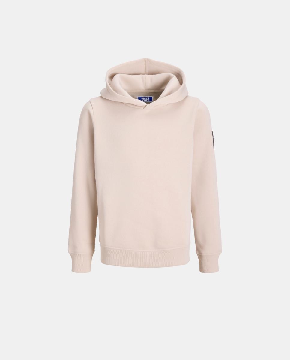 Sweatshirt Lisa com Capuz Natural-4