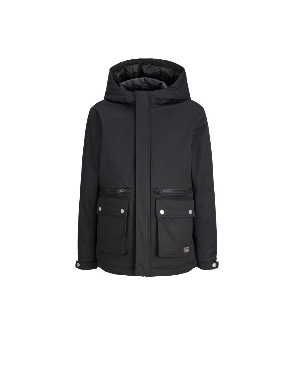 Imagem 0 de Parka com Capuz e Fecho de Correr e Botões