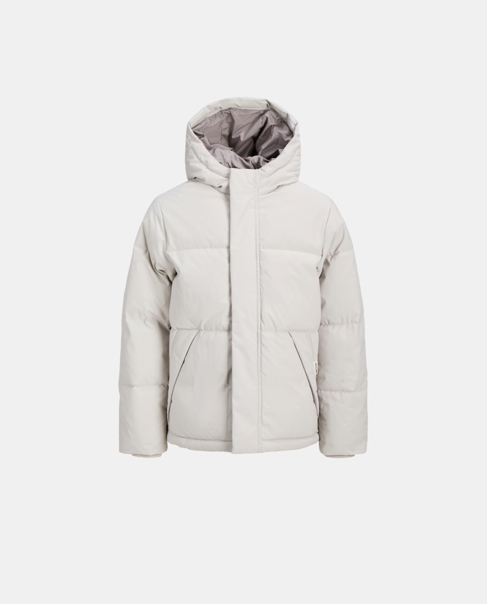 Plumifero de niño con capucha - Jack & Jones - Natural Natural-5